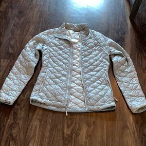 Light gray the north face jacket